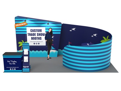 10x20ft Custom Trade Show Booth C 10x20ft Custom Trade Show Booth C