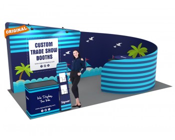 10x20ft Custom Trade Show Booth C