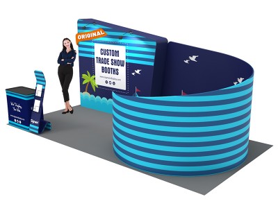 10x20ft Custom Trade Show Booth C 10x20ft Custom Trade Show Booth C