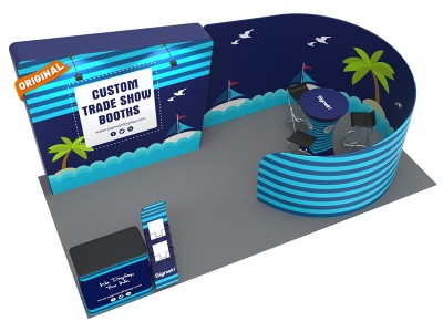 10x20ft Custom Trade Show Booth C 10x20ft Custom Trade Show Booth C