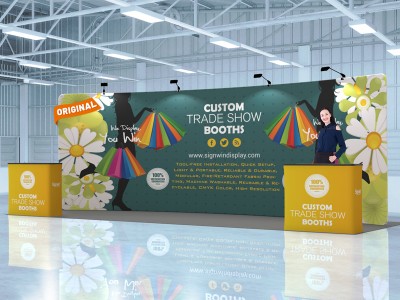 10x20ft Custom Trade Show Booth E 10x20ft Custom Trade Show Booth E