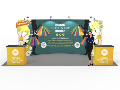 10x20ft Custom Trade Show Booth E