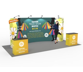 10x20ft Custom Trade Show Booth E