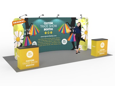 10x20ft Custom Trade Show Booth E