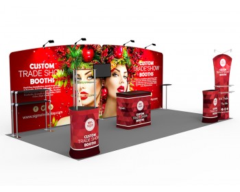 10x20ft Custom Trade Show Booth F