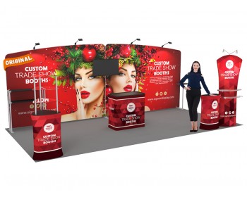 10x20ft Custom Trade Show Booth F