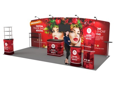 10x20ft Custom Trade Show Booth F