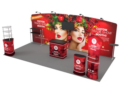 10x20ft Custom Trade Show Booth F