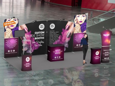 10x20ft Custom Trade Show Booth G 10x20ft Custom Trade Show Booth G