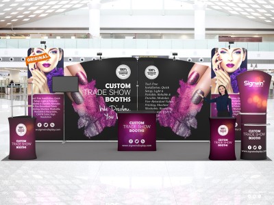 10x20ft Custom Trade Show Booth G 10x20ft Custom Trade Show Booth G