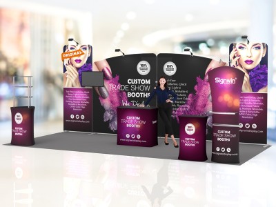 10x20ft Custom Trade Show Booth G 10x20ft Custom Trade Show Booth G