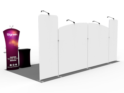 10x20ft Custom Trade Show Booth G
