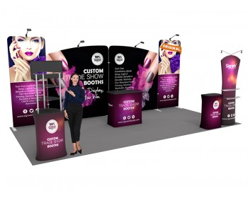 10x20ft Custom Trade Show Booth G