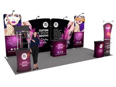 10x20ft Custom Trade Show Booth G 10x20ft Custom Trade Show Booth G