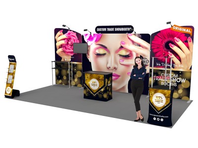 10x20ft Custom Trade Show Booth H