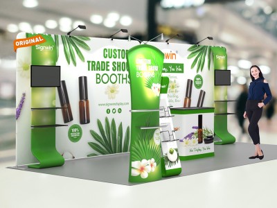 10x20ft Custom Trade Show Booth I