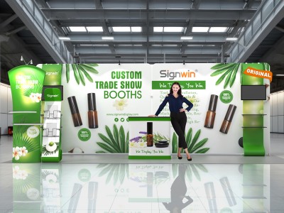 10x20ft Custom Trade Show Booth I