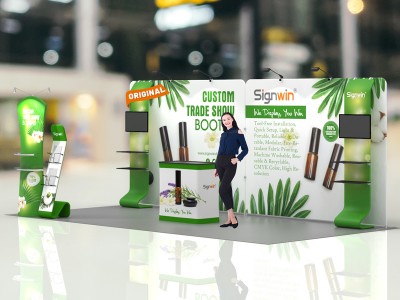 10x20ft Custom Trade Show Booth I