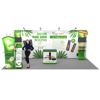10x20ft Custom Trade Show Booth I