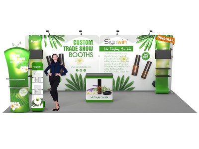 10x20ft Custom Trade Show Booth I