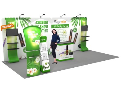 10x20ft Custom Trade Show Booth I