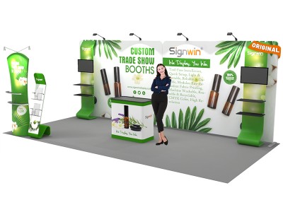 10x20ft Custom Trade Show Booth I