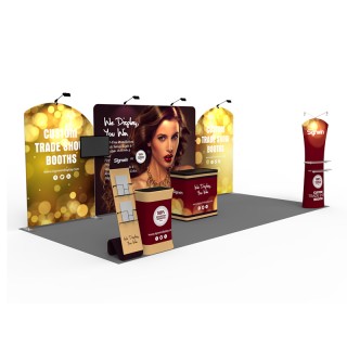 10x20ft Custom Trade Show Booth J