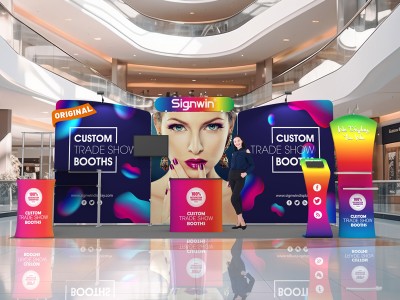 10x20ft Custom Trade Show Booth K