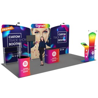 10x20ft Custom Trade Show Booth K
