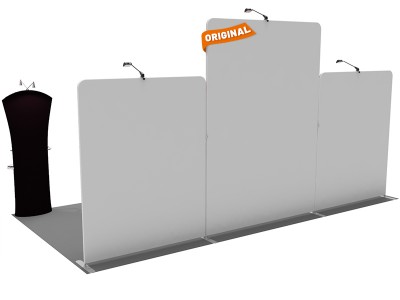 10x20ft Custom Trade Show Booth L 10x20ft Custom Trade Show Booth L