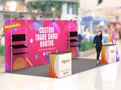 10x20ft Custom Trade Show Booth M 10x20ft Custom Trade Show Booth M