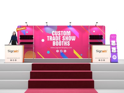 10x20ft Custom Trade Show Booth M 10x20ft Custom Trade Show Booth M