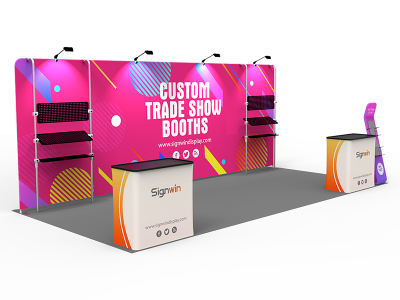 10x20ft Custom Trade Show Booth M