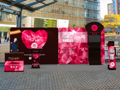 10x20ft Custom Trade Show Booth N