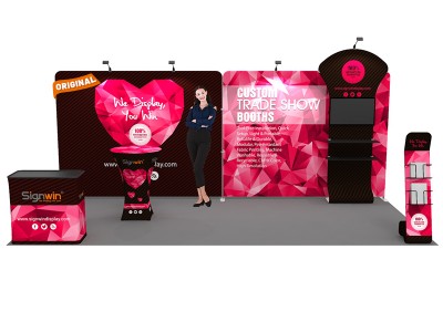 10x20ft Custom Trade Show Booth N