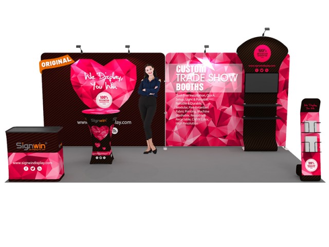 10x20ft Custom Trade Show Booth N