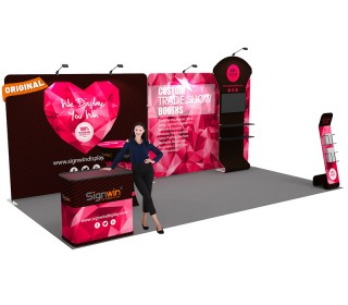 10x20ft Custom Trade Show Booth N