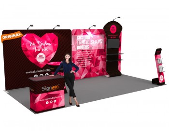 10x20ft Custom Trade Show Booth N