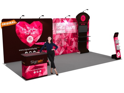 10x20ft Custom Trade Show Booth N