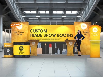 10x20ft Custom Trade Show Booth O