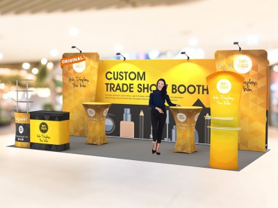 10x20ft Custom Trade Show Booth O