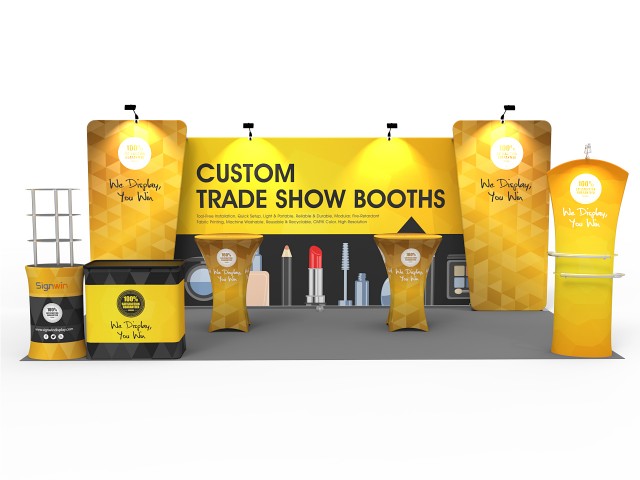 10x20ft Custom Trade Show Booth O