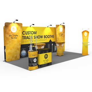 10x20ft Custom Trade Show Booth O