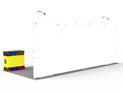 10x20ft Custom Trade Show Booth P