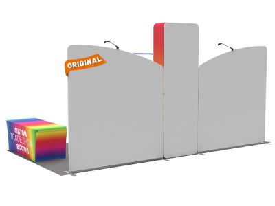 10x20ft Custom Trade Show Booth Q 10x20ft Custom Trade Show Booth Q
