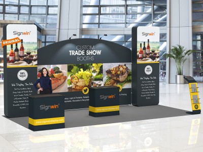 10x20ft Custom Trade Show Booth R