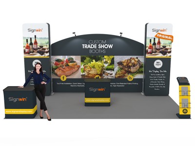 10x20ft Custom Trade Show Booth R