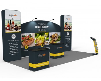 10x20ft Custom Trade Show Booth R