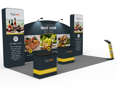 10x20ft Custom Trade Show Booth R