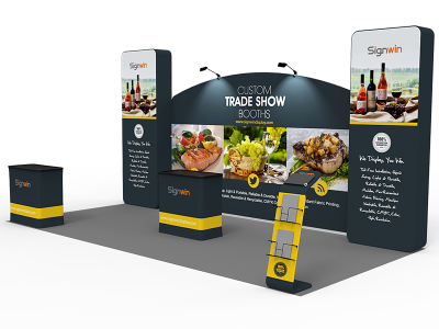 10x20ft Custom Trade Show Booth R